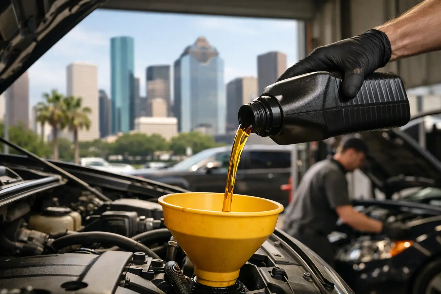 When to Get an Oil Change in Houston