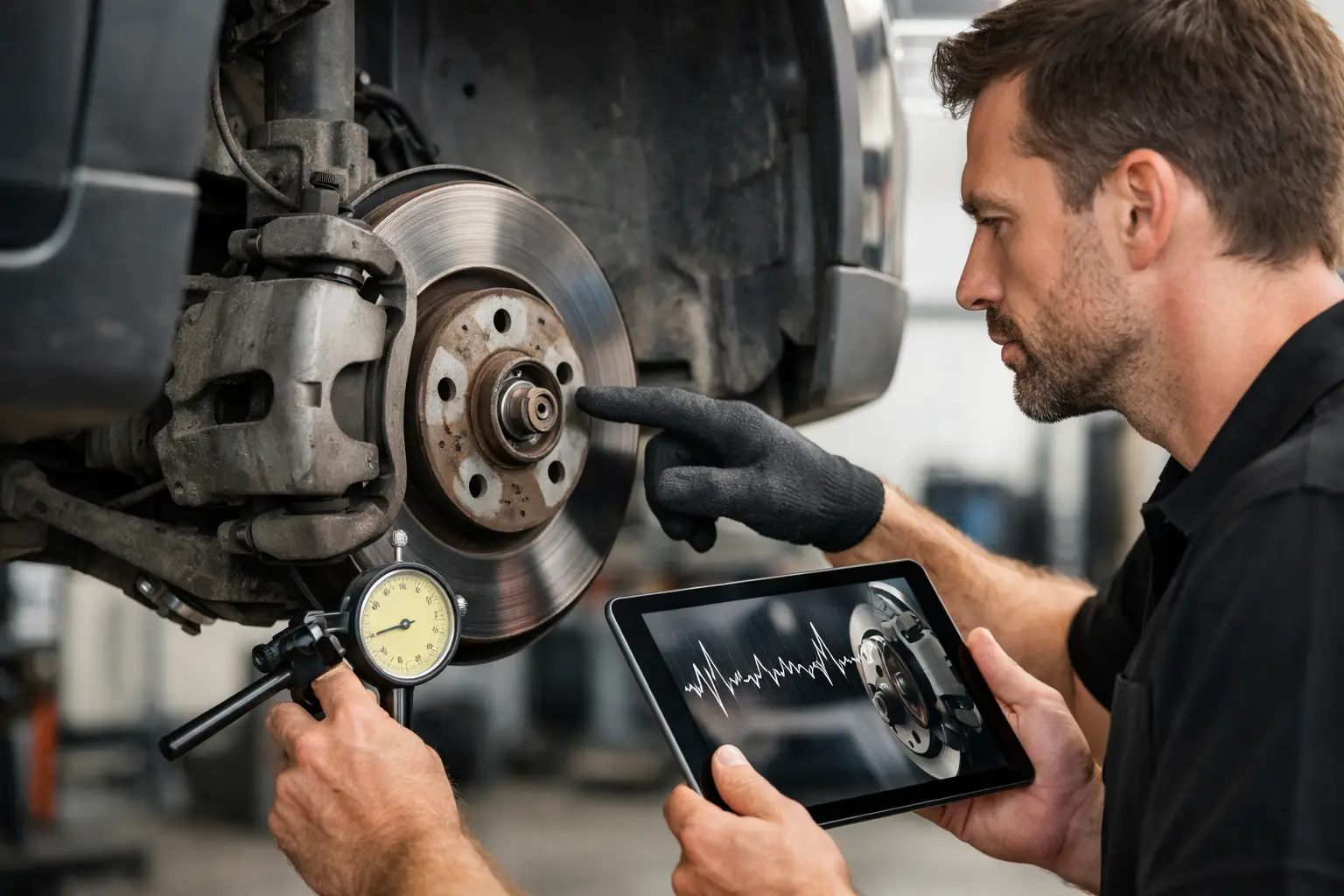 Brake Vibration Diagnosis Example Explained