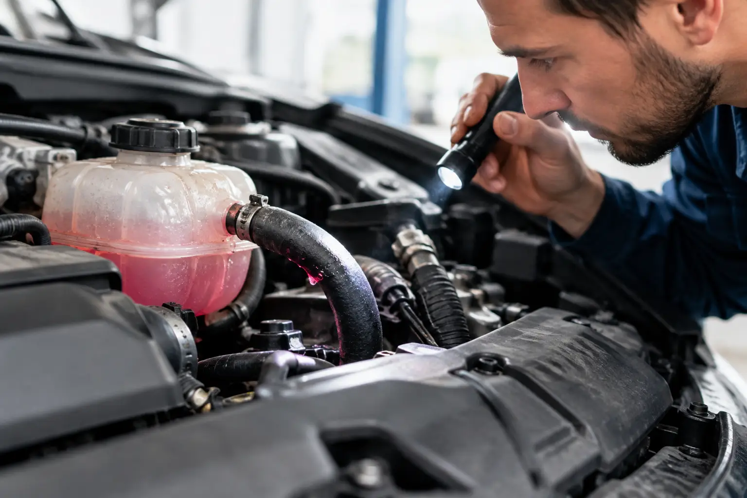 Coolant Leak Detection Before Engine Damage