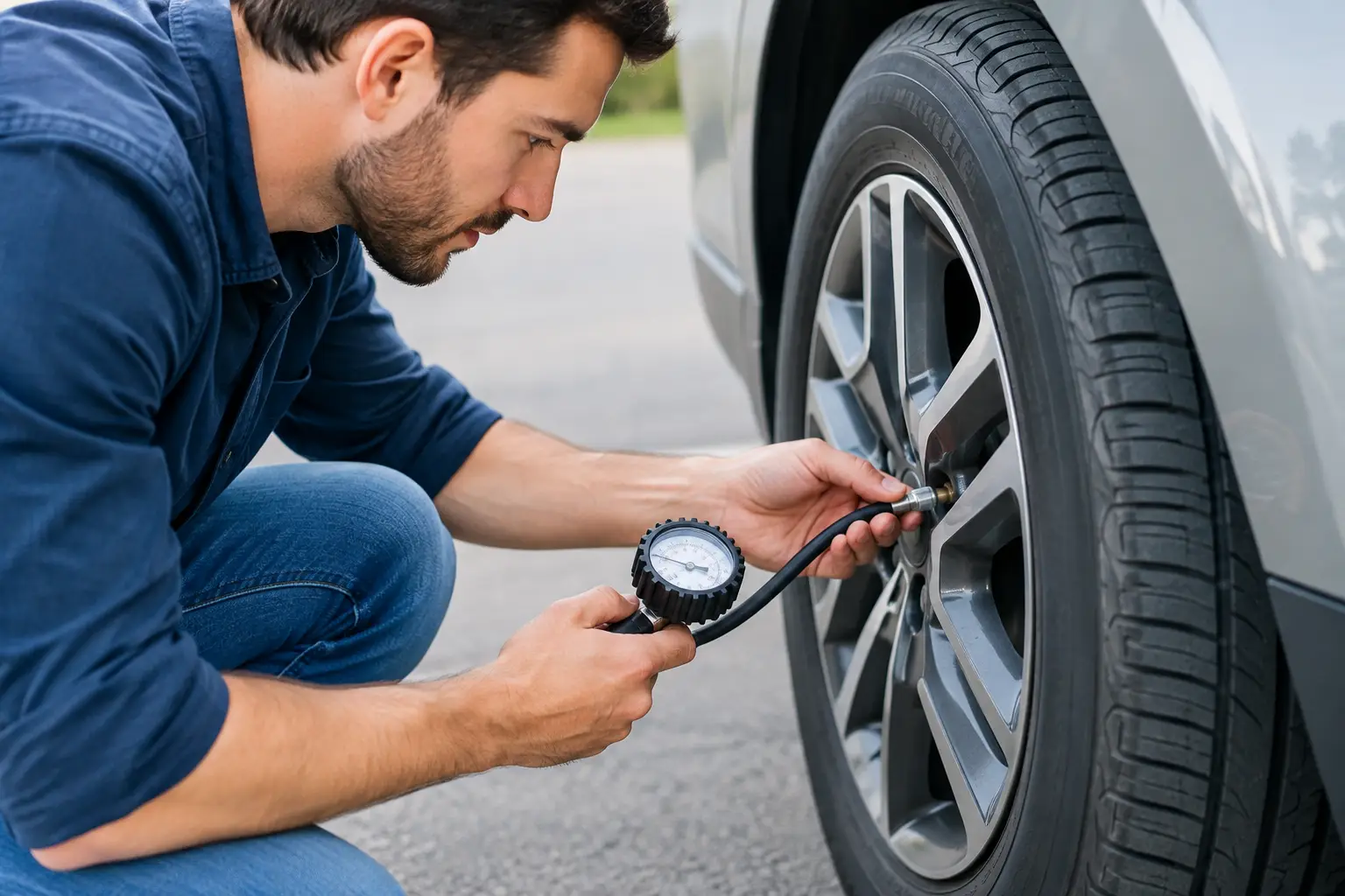 How to Check Tire Pressure for a Safer Ride